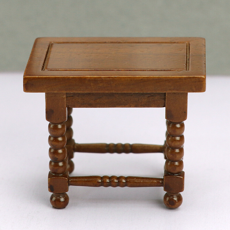 Dollhouse Furniture Miniature Vintage Brown Chair Doll Accessories 1/12 Scale