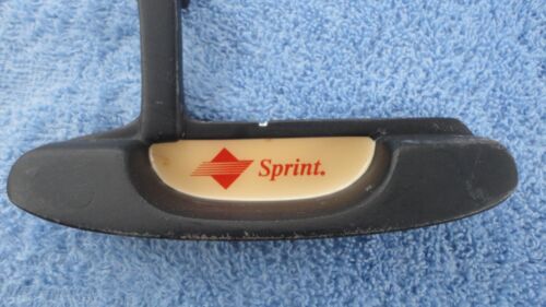 Rare  Neat Cool Sprint T-Mobile Logo Phone Display Tour Model 520 Golf Putter - Picture 1 of 11