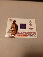 Lisa Leslie 2004 Fleer Ultra All Star Game Worn Jersey Sparks