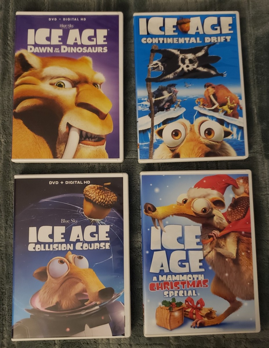 Ice Age DVD Movie Lot (4 Movies) | eBay