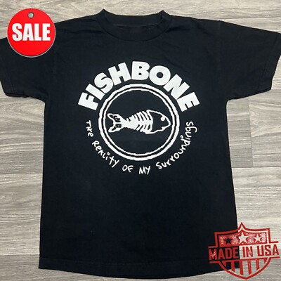 Fishbone Band Reality of My Surroundings Cotton Unisex S-5XL Shirt