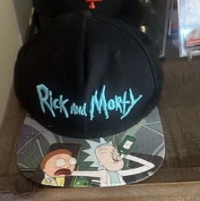 Rick And Morty Original Bio World Adult Snapback Baseball Cap Hat