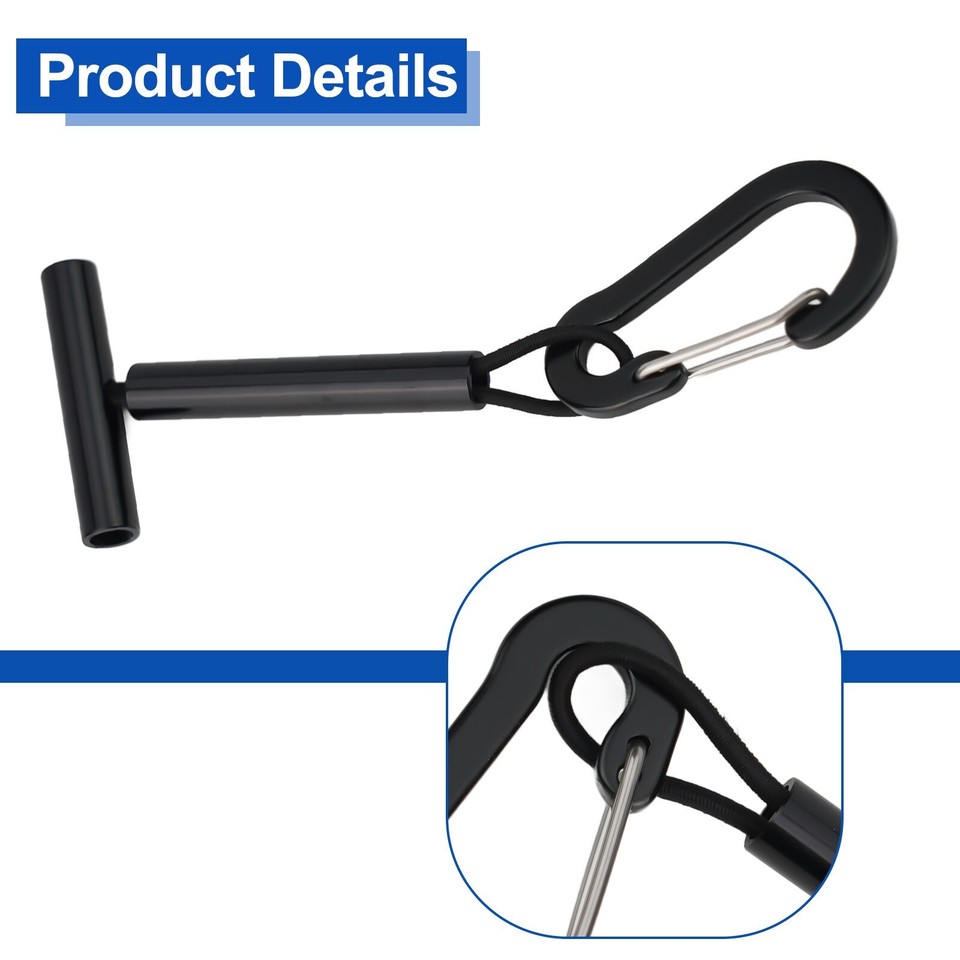 T Holder 1pc Leader holder Fly FISHING TIPPET SPOOL HOLDER Lightweight