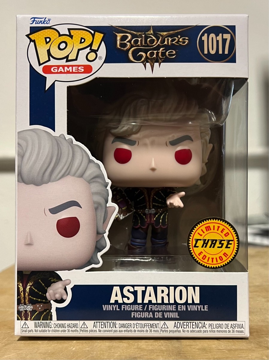 FUNKO POP ASTARION BALDUR'S GATE w/ BOOK CHASE LIMITED EDITION IN