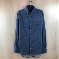 Vivienne Westwood Anglomania Denim Shirt Blue Mens Size S