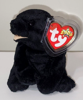 Ty Beanie Baby - CINDERS the Bear (5 Inch) NEW MWMTs Plush Stuffed