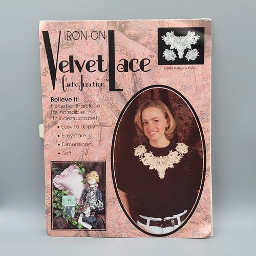 Vintage Cache Junction Iron-on Velvet Lace