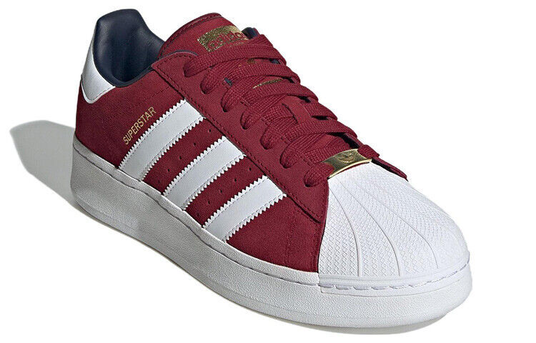 adidas Superstar XLG Low Collegiate Burgundy White IE9872