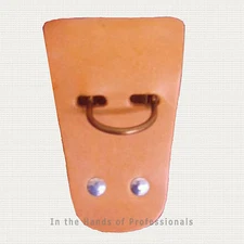 APT TS HOLDER Old School Lineman's Leather Test Butt Set Holder