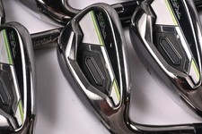 Left Hand Taylormade RBZ Max Irons / 5-PW+AW+SW / Regular Flex Matrix Program