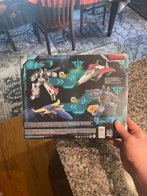 Transformers War For Cybertron Earthrise WFC E27 RAMJET & DIRGE Amazon NISB - Image 2 of 2