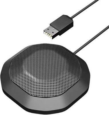 USB Conference Microphone 360 Desktop Noise Canceling