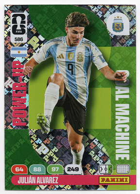 586. Julian Alvarez (Argentina) Panini Adrenalyn XL FIFA World Cup
