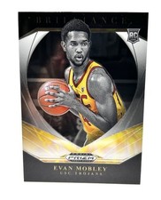 Evan Mobley (RC) #2 USC 2021 Panini Prizm Draft Picks Brilliance Circles