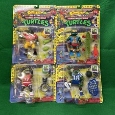 Playmates TMNT Teenage Mutant Ninja Turtles Sewer Sports 4 Pack Reissue
