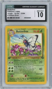 Butterfree D Edition | eBay