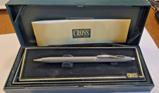 Cross Matte Gray  Chrome 0.5mm Pencil W/Box Manual Siemens Logo