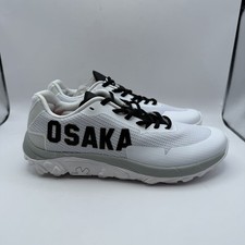Osaka KAI MK1 Uni Women’s US 10.5, Men’s US 9 Iconic White Field Hockey Shoes