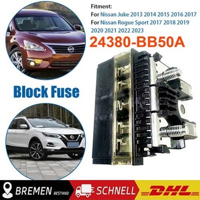 Block Sicherung Ersatz für Nissan Juke 2013-2017 Rogue Sport 2017-23 24380-BB50A