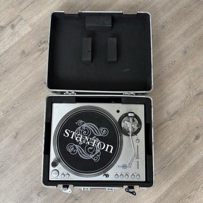 Stanton ST-100 3 Speed Digital Turntable Plattenspieler mit Flightcase
