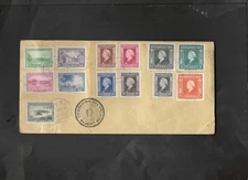 NETHERLANDS- INDIES-COVER-1946-PHILATELIC-FRANKING!!- CANCEL-!-CREASED-F-#11