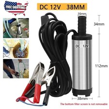 12V Mini Refueling Submersible Diesel Electric Fuel Water Oil Transfer Drum Pump