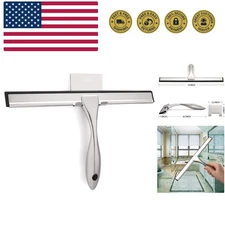All-Purpose Shower Squeegee for Shower Doors, Bathroom, Window and Car Glass ...
