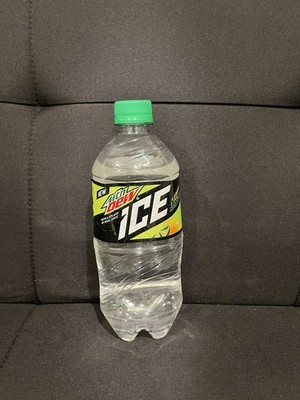 Mountain Dew Ice Full 20oz Bottle W/  New  Banner (2019)