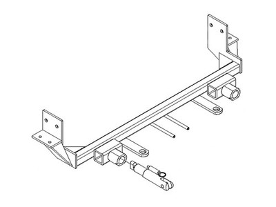 Blue Ox BX3759 Tow Bar Base Plate For 2005-2007 Toyota Matrix