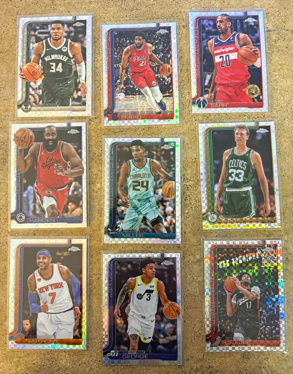 25+ Topps James Harden Basketball Rookie Sports Trading Cards