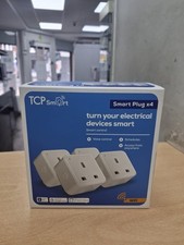 TCP Smart Compact Plug 240V, Pack of 4