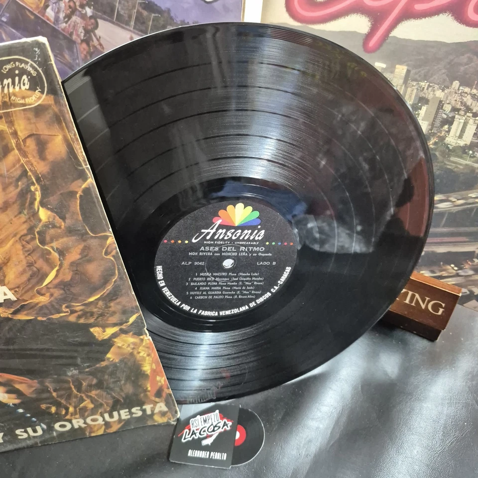 Moncho Leña Y Los Ases Del Ritmo, Mon Rivera ‎– Ases Del Ritmo - Guaracha, 1970s Foto 4 de 4