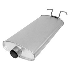 Exhaust Muffler Ap Exhaust Msl Maximum Aluminized Steel Round Direct-fit Exhaust