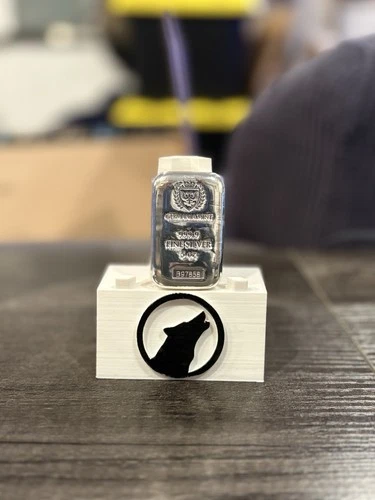 5 oz .9999 Pure Silver Germania Mint Cast Series  Silver Bar w/Hologram New