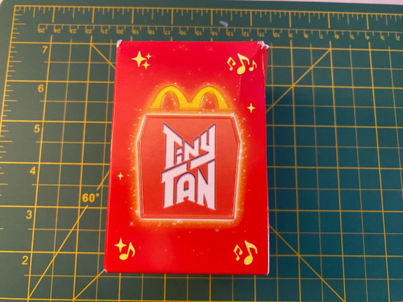 Tiny Tan BTS McDonald toy one of 7 figures.