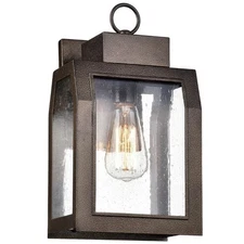 Chloe Lighting CH50076AG14-OD1 14 in. Tall Milton Industrial Style 1 Light An...