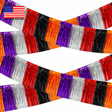 Halloween Party Decorations - 2 Pack Trick or Treat Streamer Backdrop Banner for