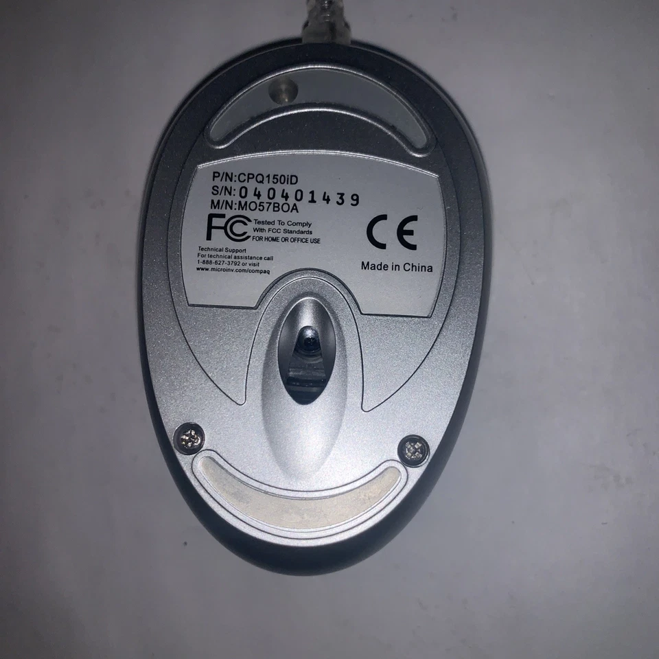 MCNCPQ150ID - rare Compaq Micro innovations Compact Mobile Optical Mouse - Image 2 of 3