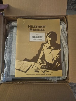 Vintage HEATHKIT ET-3200B Digital Design Experimenter Unassembled Kit 1980s NOS