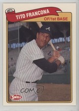 1989 Swell Baseball Greats Tito Francona #76 05v0