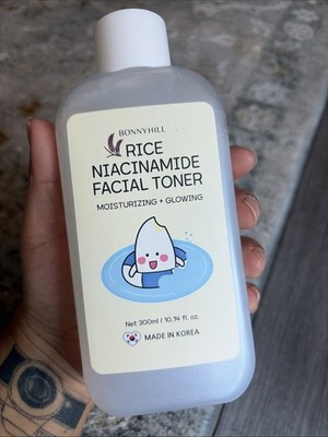 BONNYHILL Rice Niacinamide Facial Toner Moisturizing Glowing 300ml