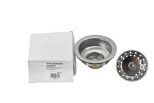 Stainless Steel Duo Sink Strainer Basket Basin Waste Drain STR-F CSA Approved