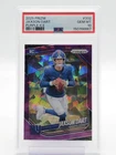 JAXSON DART 2025 PANINI PRIZM ROOKIE PURPLE ICE GIANTS #332 /225 PSA 10 Q6960