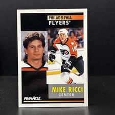 1991-92 Pinnacle Hockey #32 Mike Ricci