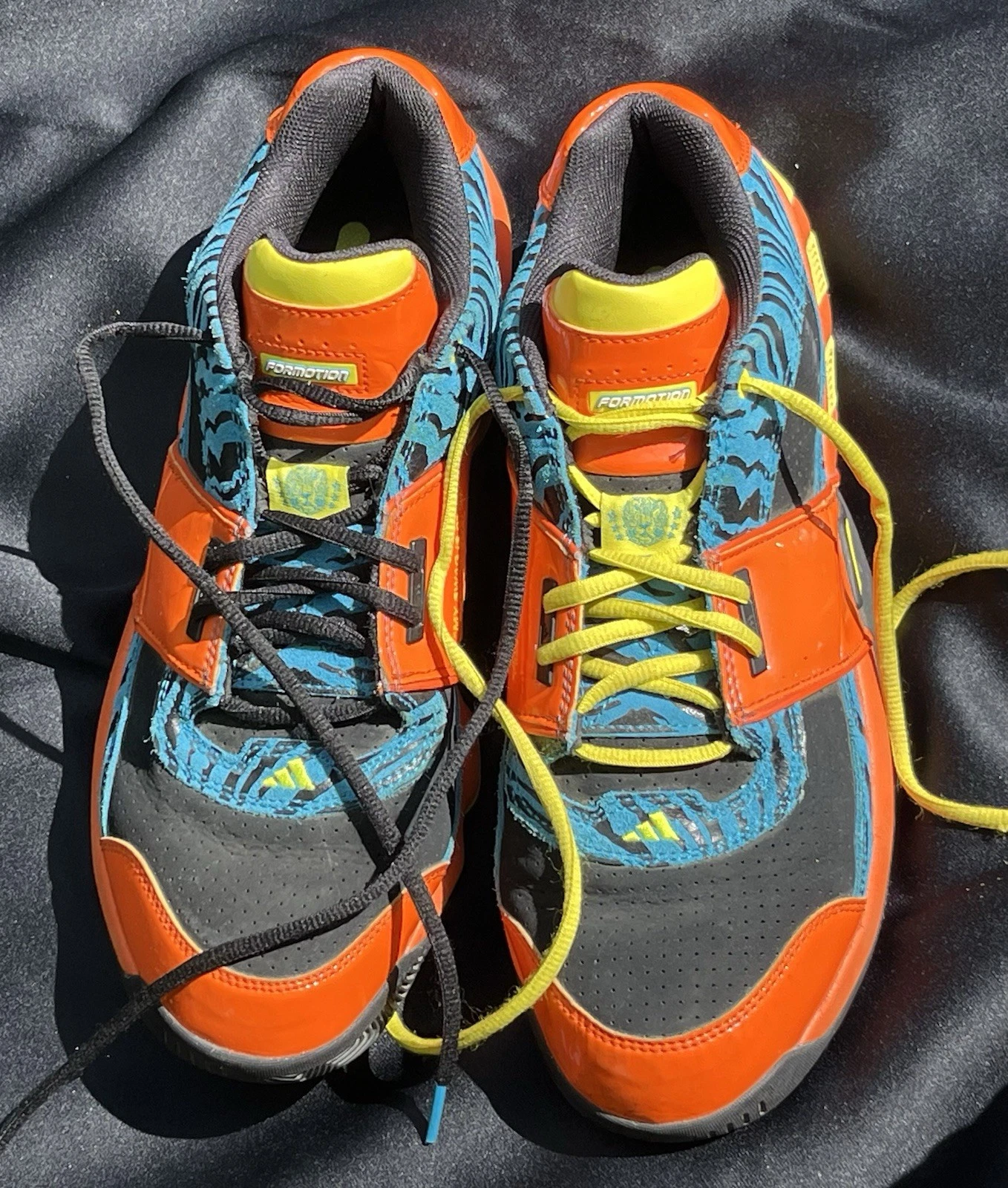 Scarpe ADIDAS Agent Gil Restomod da uomo taglia 12 squadra arancione formazione basket