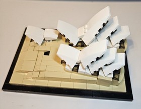 LEGO ARCHITECTURE: Sydney Opera House (21012) 100% Complete.  No Box Or Manual.