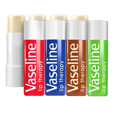 Vaseline Lip Therapy Set | Feuchtigkeitsspendender Lippenpflegestift (4er Set)