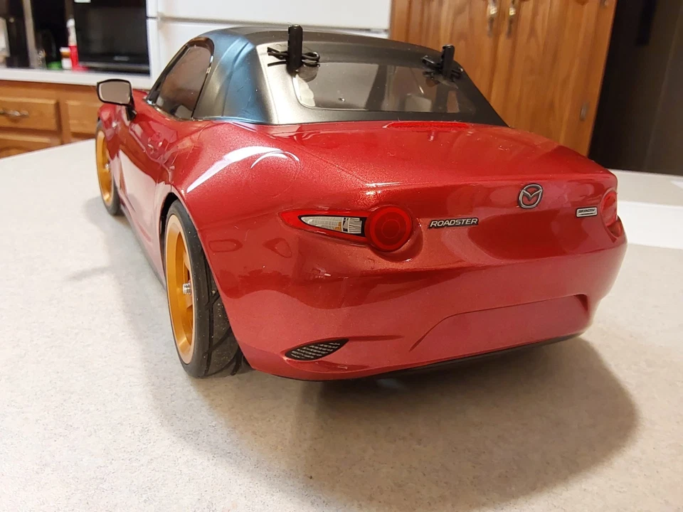 Tamiya RTR M-05 Mazda MX-5 W/ALL ELECS,  REC & TRANS , ALUM WHEELS, NEWLY BUILT - Image 4 of 4