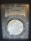 1884-CC United States Morgan Silver Dollar PCGS MS62 Carson City Mint