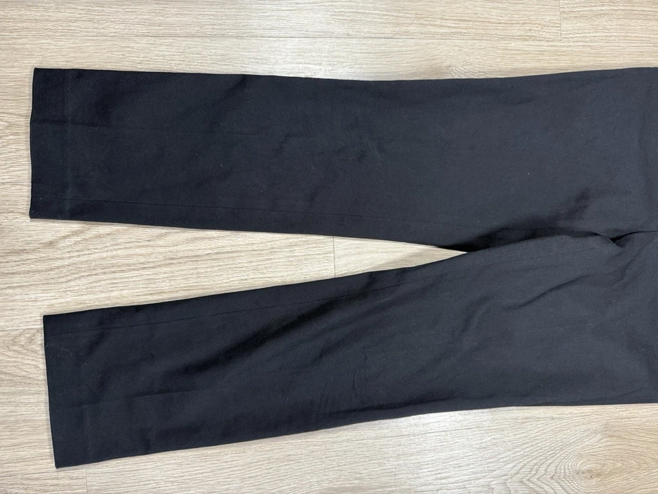 Calça social Lauren by Ralph Lauren feminina preta tamanho 2p perna reta carreira - Imagem 2 de 4